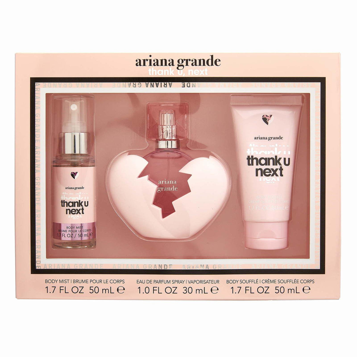 Ariana Grande - Thank U Next 3.4 Edp L + 3.4Bl+ 3.4Shg (117626) - Emirates 3.4 oz | SKU CDP164